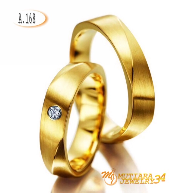 Cincin kawin & tunangan - cincin seserahan - seserahan pernikahan - cincin couple - cincin unik
