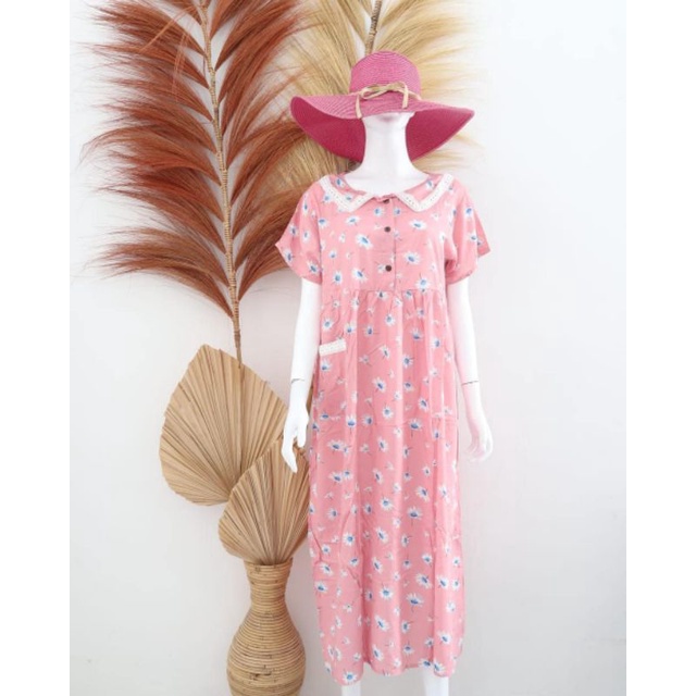 Daster Andin Murah/Daster Andin Rayon/Daster Viral/Daster Renda/Daster Busui