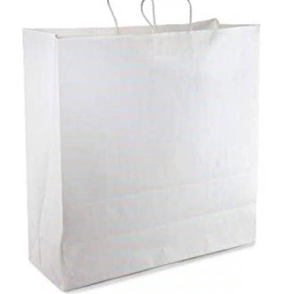 

★★★ JYZG WHITE KRAFT/ Paperbag Putih S / Tas Kertas / Goodie Bag / Handle Bag ❉ ✿ ー