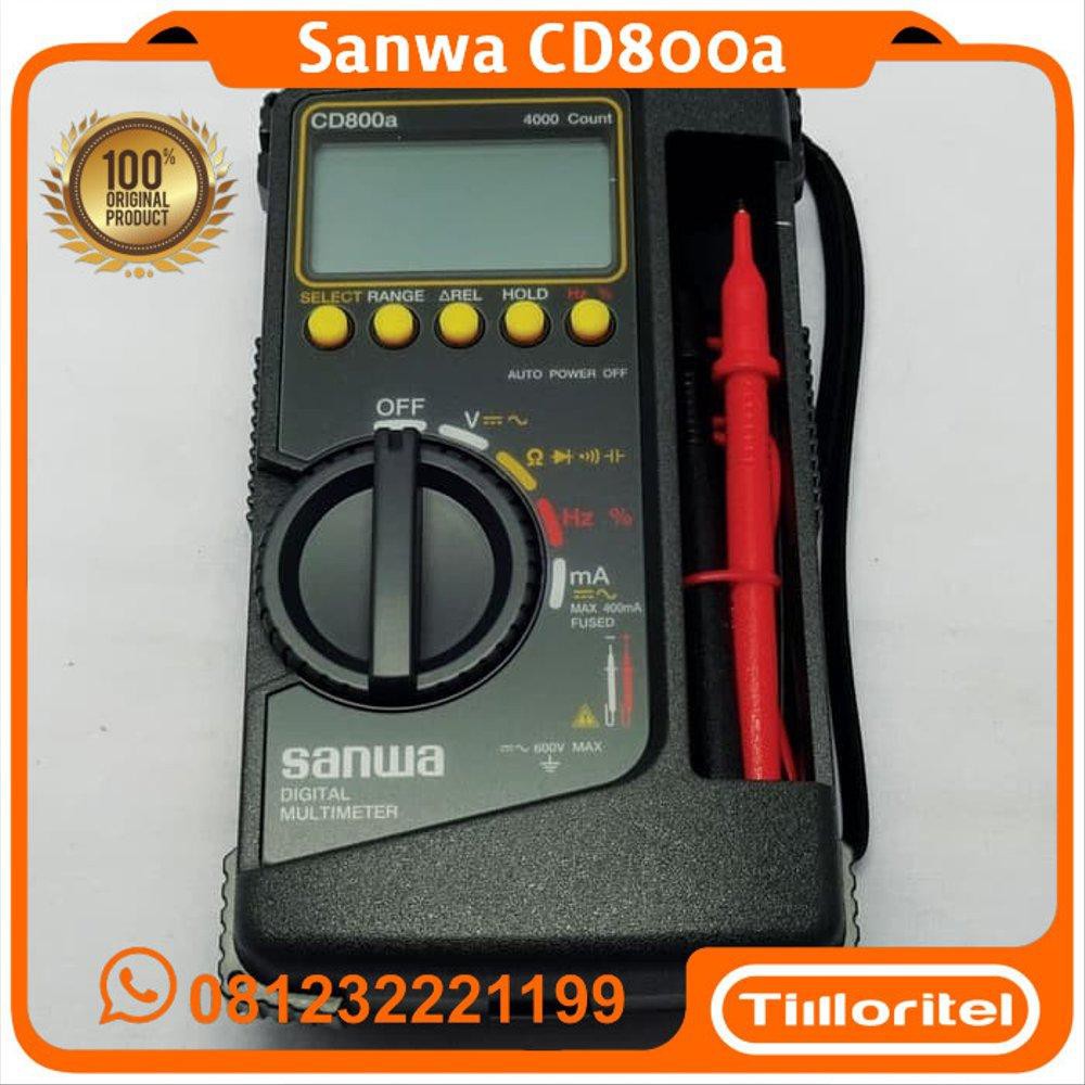 avometer sanwa cd800a original Murah