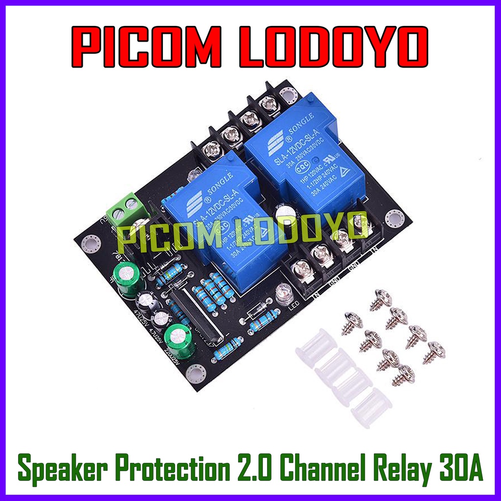 Speaker Protection 2.0 Channel Relay 30A Protector Protektor