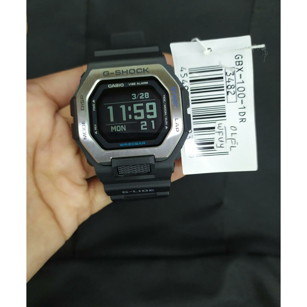 G-SHOCK GBX-100 BLUETOOTH JAM TANGAN PRIA ORIGINAL GARANSI GAP 2 TAHUN DIGITAL