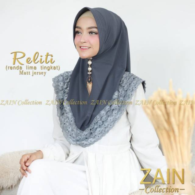 Reliti Renda Tingkat Lima matt jersey