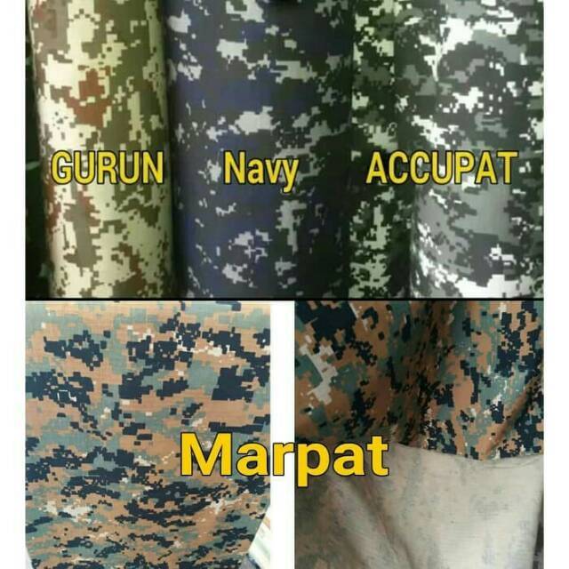 Bahan Kain Ripstop Loreng Per Yard Shopee Indonesia