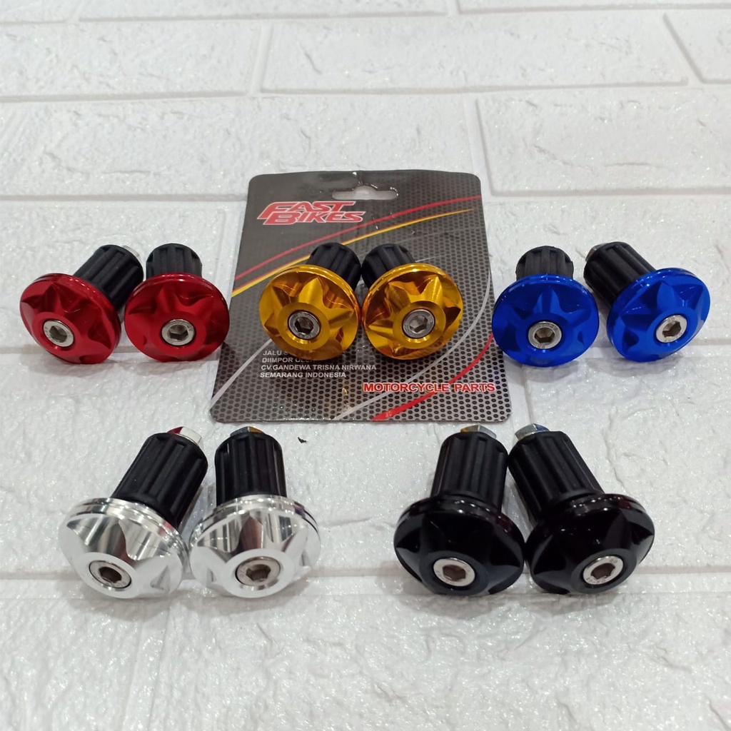 jalu stang gepeng  jalu gepeng full cnc warna model flower fastbikes universal motor