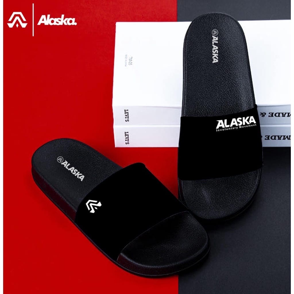 NEW ARRIVAL Sandal Slide Pria Dewasa Merk ALASKA TERBARU