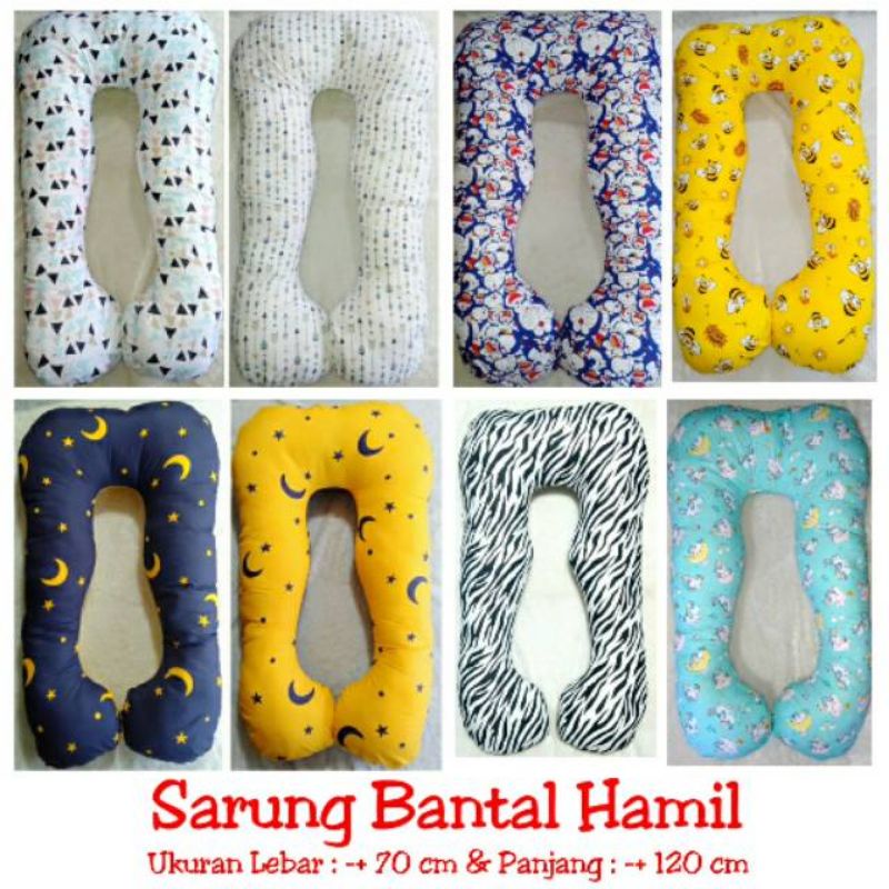 Sarung dan Bantal Hamil Cover Maternity Pillow