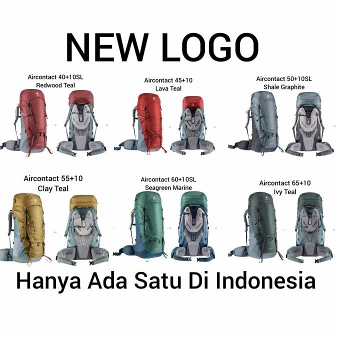 Deuter Aircontact 40+10SL / 45+10 / 50+10SL / 55+10 / 65+10