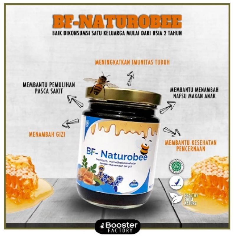 

BOOSTER FACTORY NATUROBEE MADU UNTUK MENAMBAH GIZI ANAK