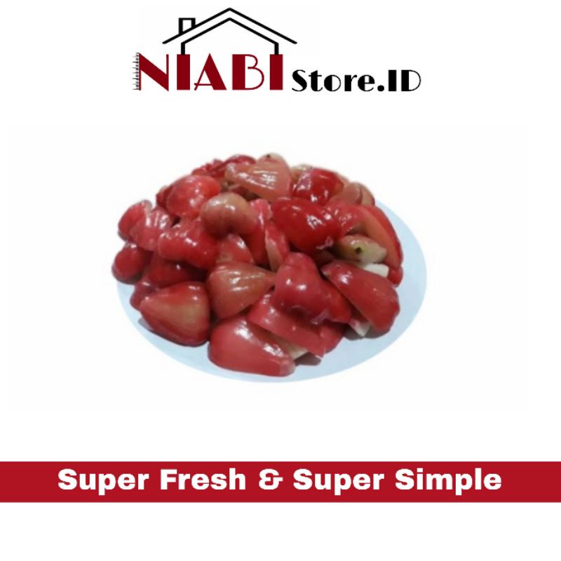 

JAMBU AIR POTONG SEGAR PER PACK