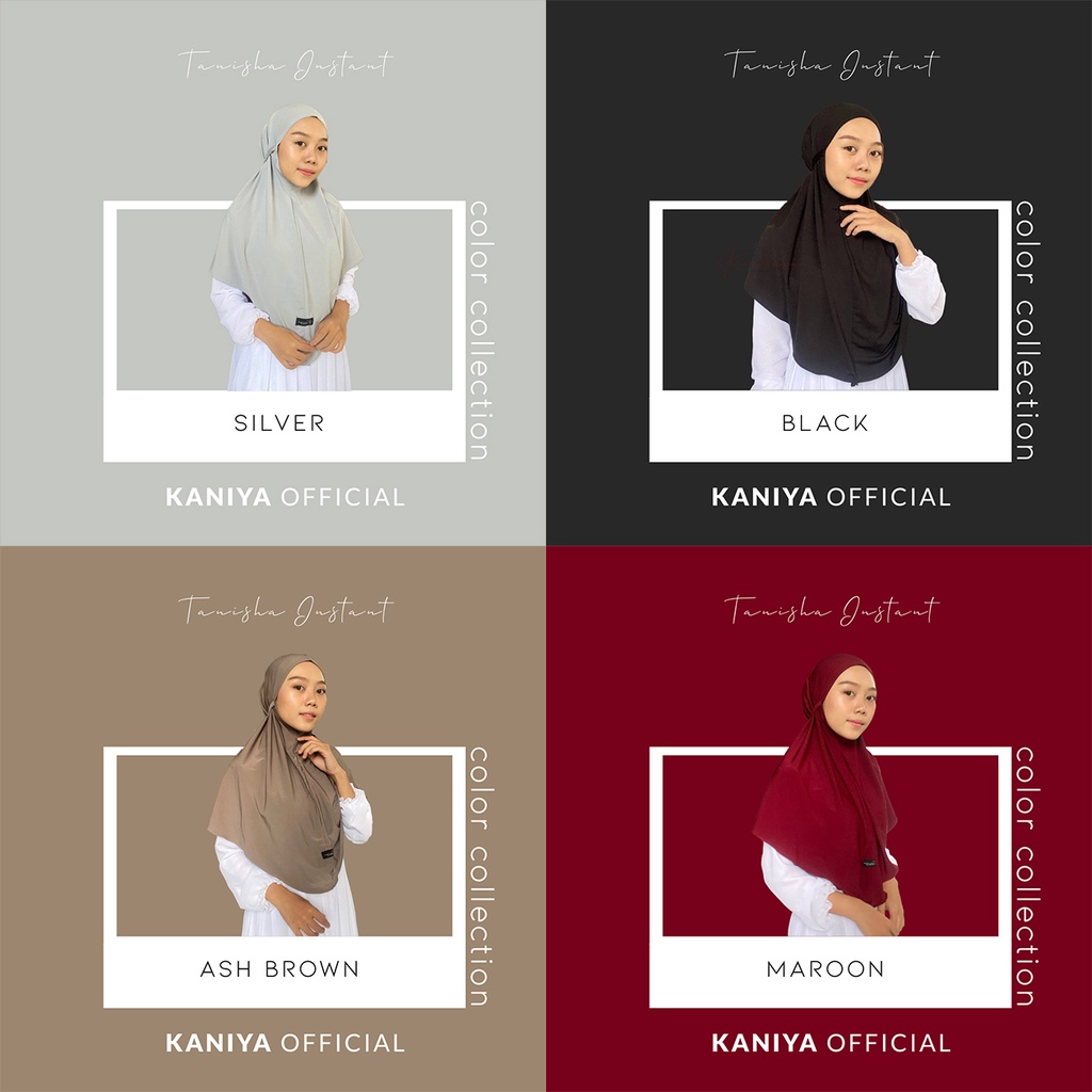 Hijab Bergo Jersey Tali Instan Jersey Premium - Tanisha Instan