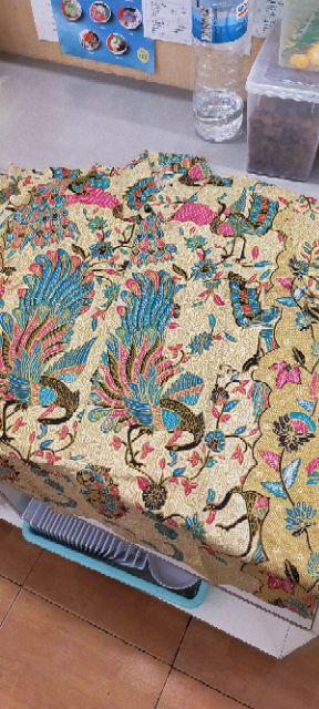 Batik Couple Keluarga Sania Ruffle Ori Ndoro Jowi Dnt Mataraman