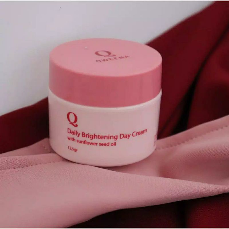 ORIGINAL100% Qweena Daily Brightening Day Cream &quot;12,5 gram&quot;