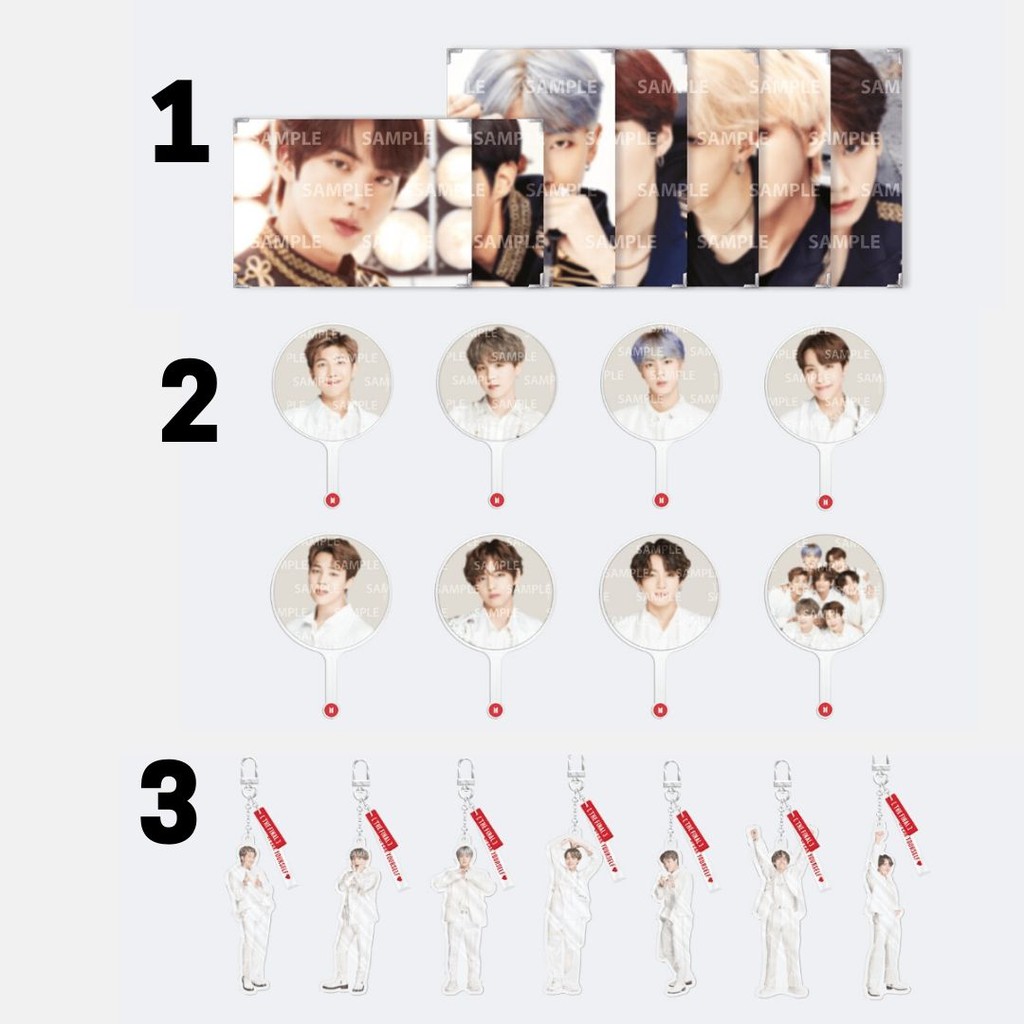 [DP PO] BTS SPEAK YOURSELF(SYS) FINAL MERCH -  PREMIUM PHOTO/IMAGE PICKET/ACRYLIC KEYRING