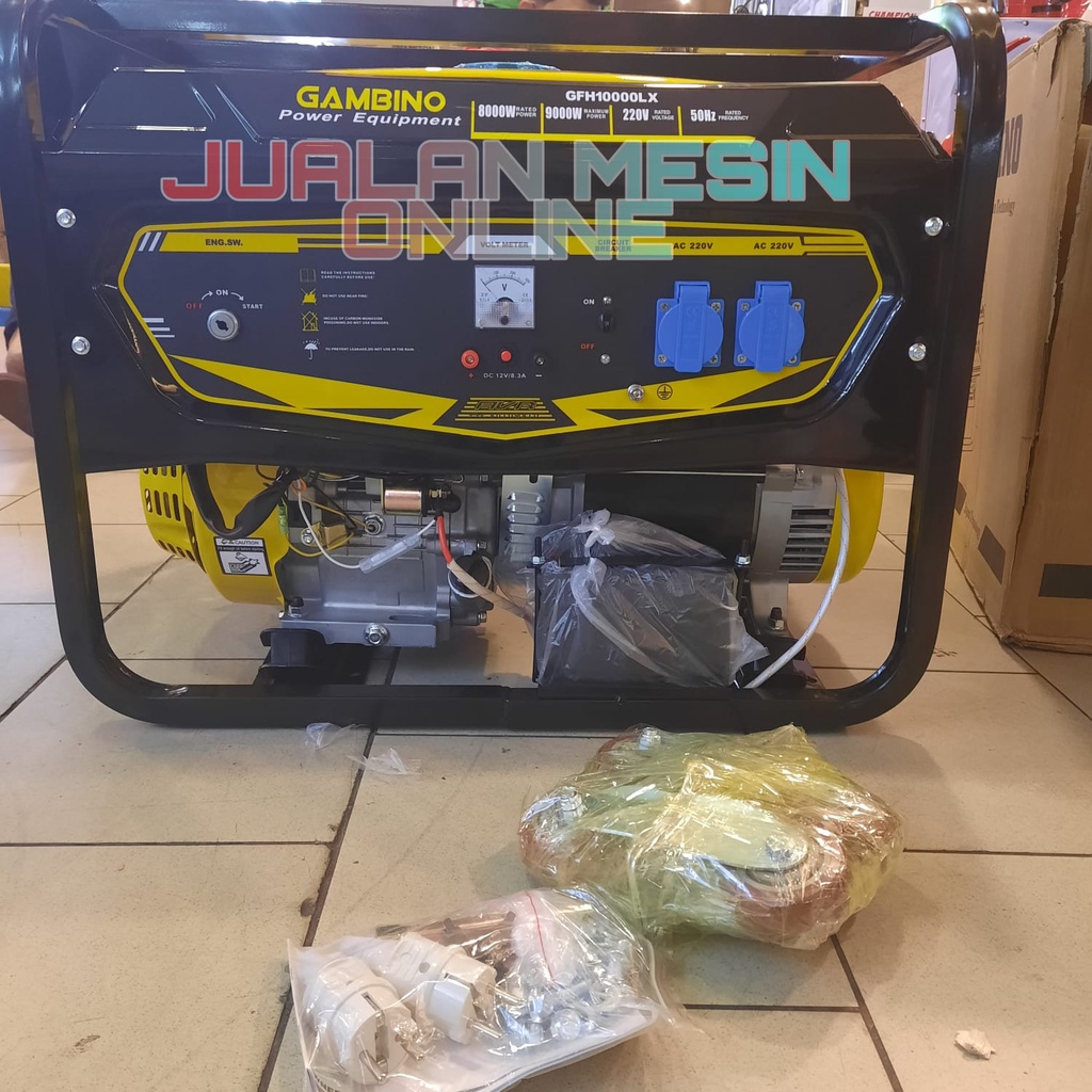 Genset  8000 9000 watt Gambino GFH10000LX