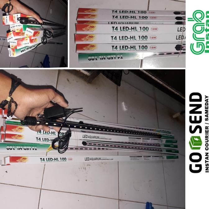 Lampu Led Celup Aquarium 100cm ( Merah/Putih )