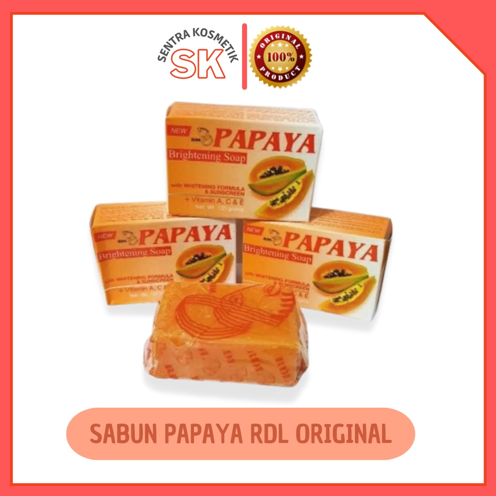 SABUN PAPAYA RDL ORIGINAL PHILIPINE BPOM