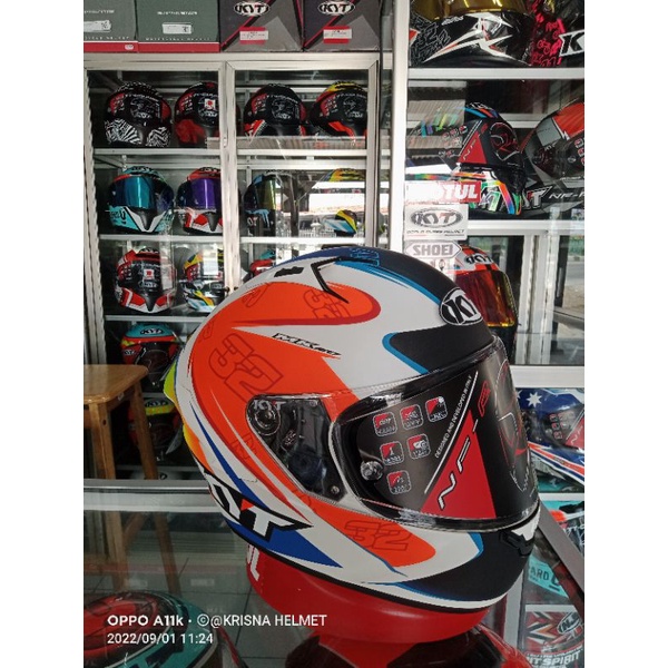 Helm Full Face KYT NFR ISAK VINALES