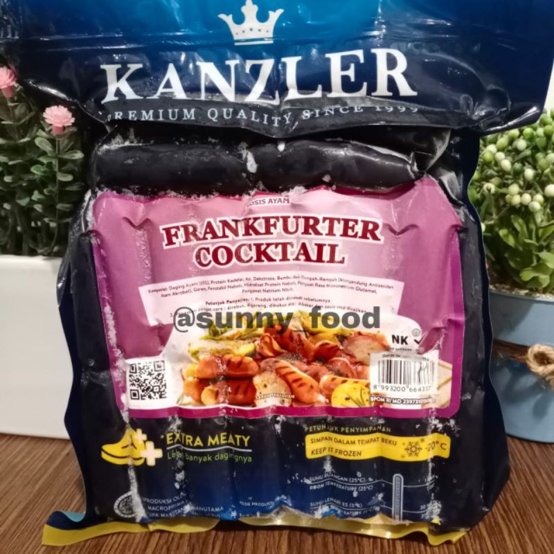 

kanzler frankfurter cocktail 500gr