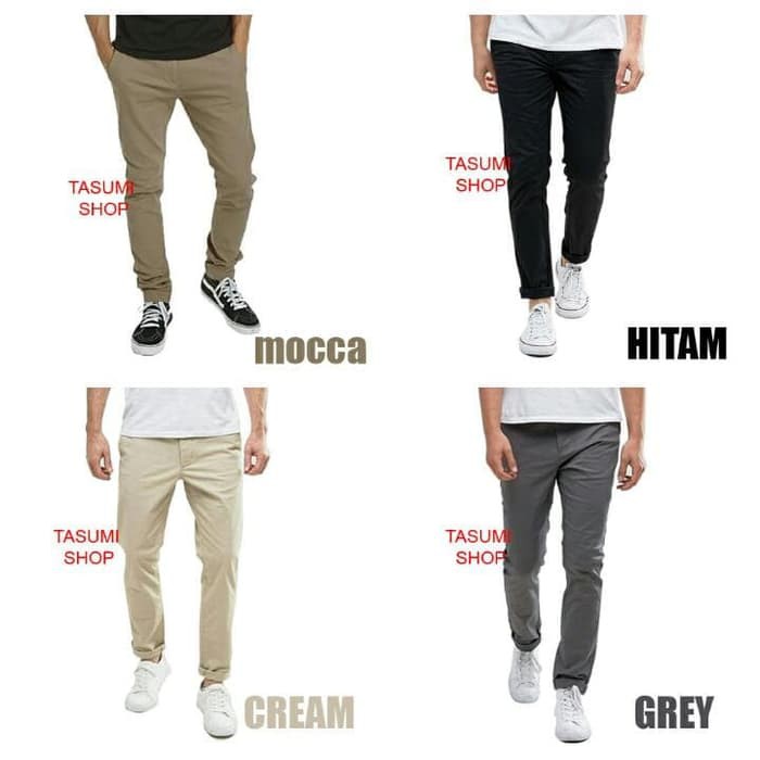 Celana Chino Chinos Premium Quality  Ukuran 27 - 38 Kualitas Distro