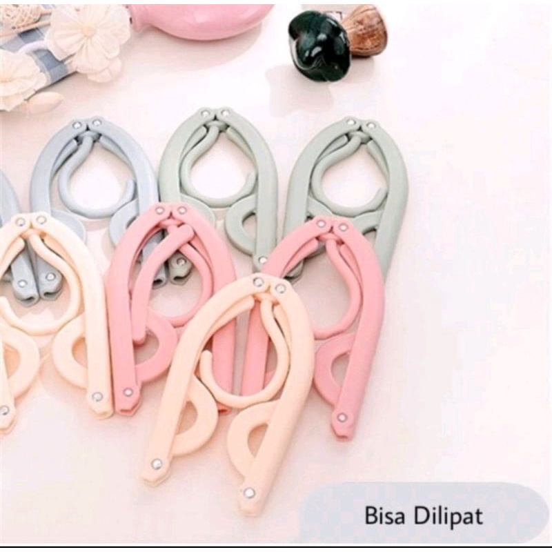 HANGER LIPAT PORTABLE / GANTUNGAN BAJU LIPAT / MAGIC HANGER