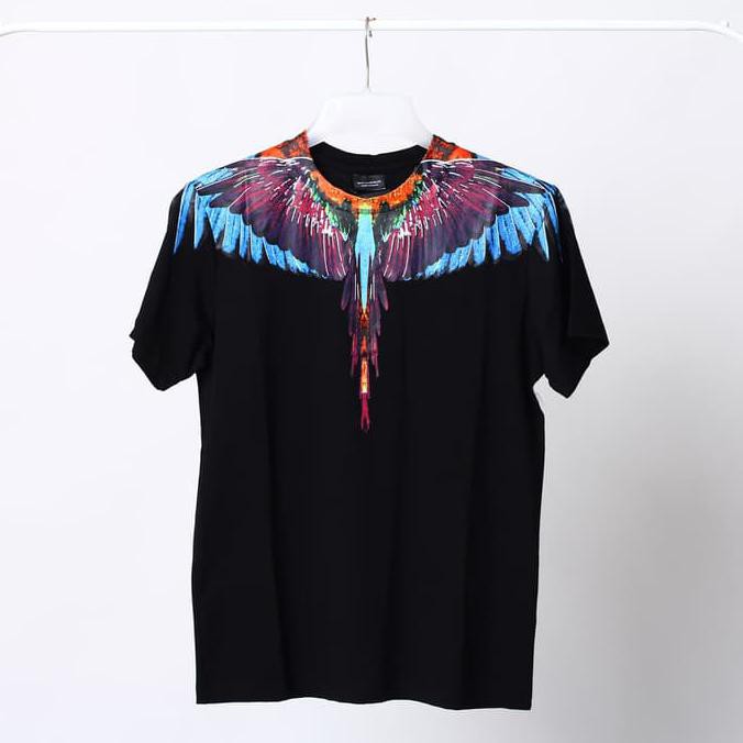 T-Shirt Marcelo Burlon Super Premium - Kode TML 1 - Hitam, M