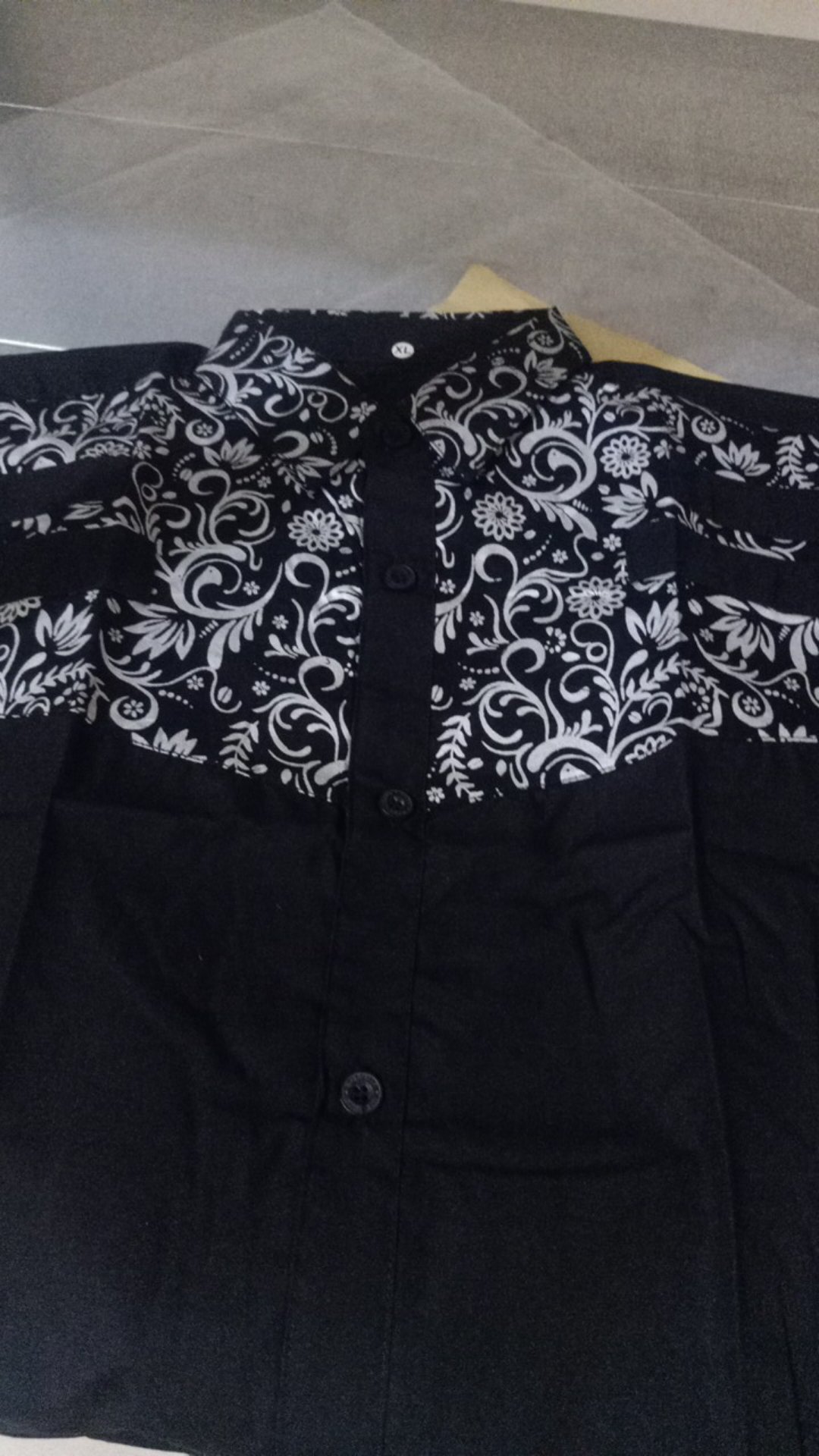 Kemeja Batik Lengan Pendek Slimfit Motif Terbaru Casual Pria Kemeja Batik Pria Kombinasi