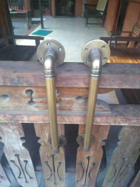 Handle Pintu Kuningan Antik Murah Motif Pipa