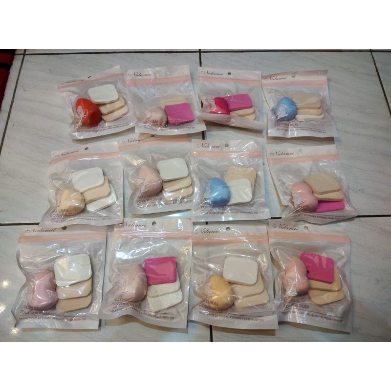 Set Spons Foundation &amp; Bedak