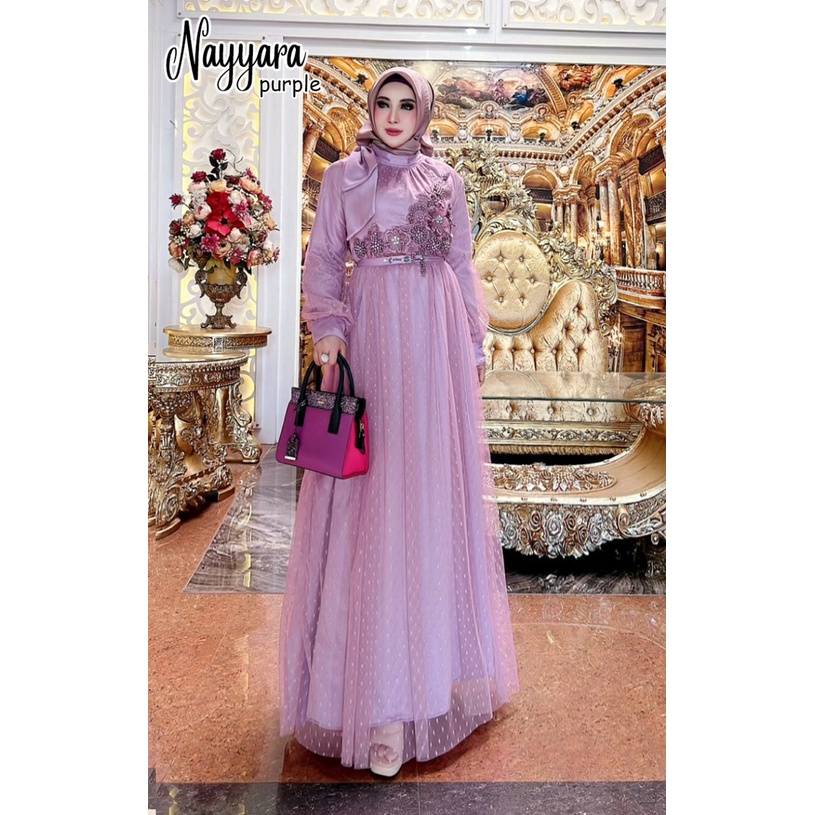 GAMIS KONDANGAN NAYYARA DRESS PESTA KONDANGAN