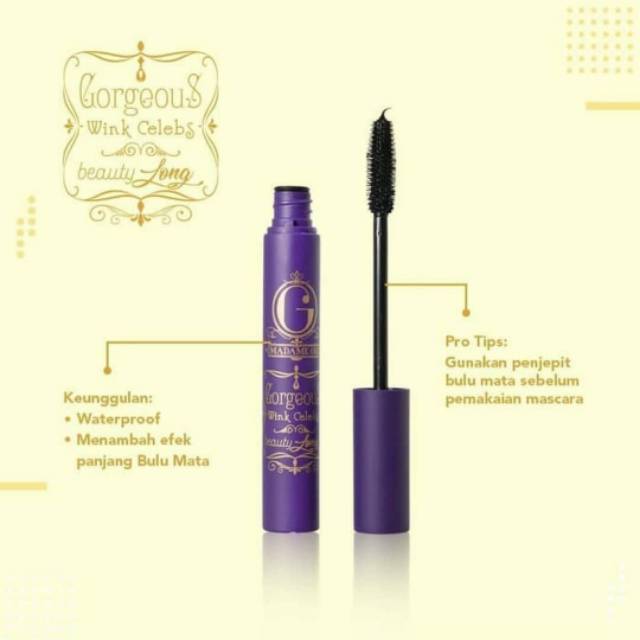 MADAME GIE GORGEOUS WINK CELEBS BEAUTY LONG MASCARA