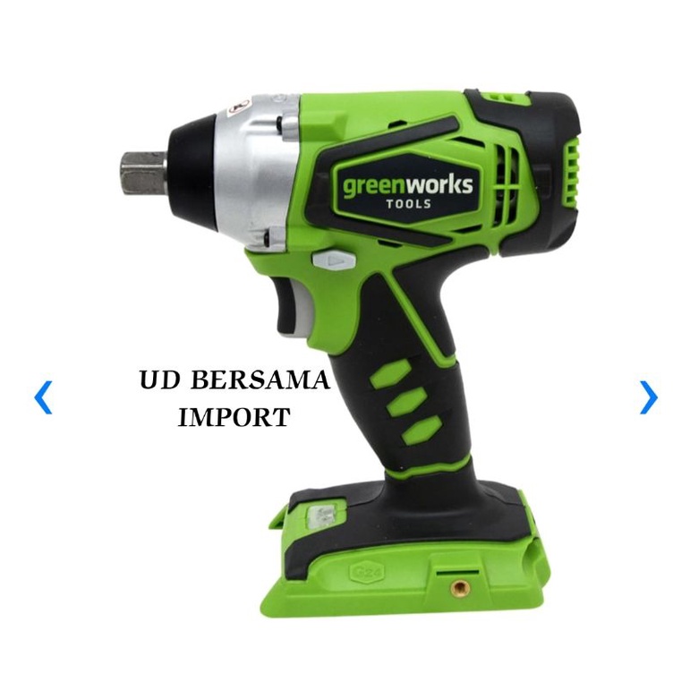 GREENWORKS Obeng Impact Cordless/Alat Pembuka Baut ORIGINAL USA