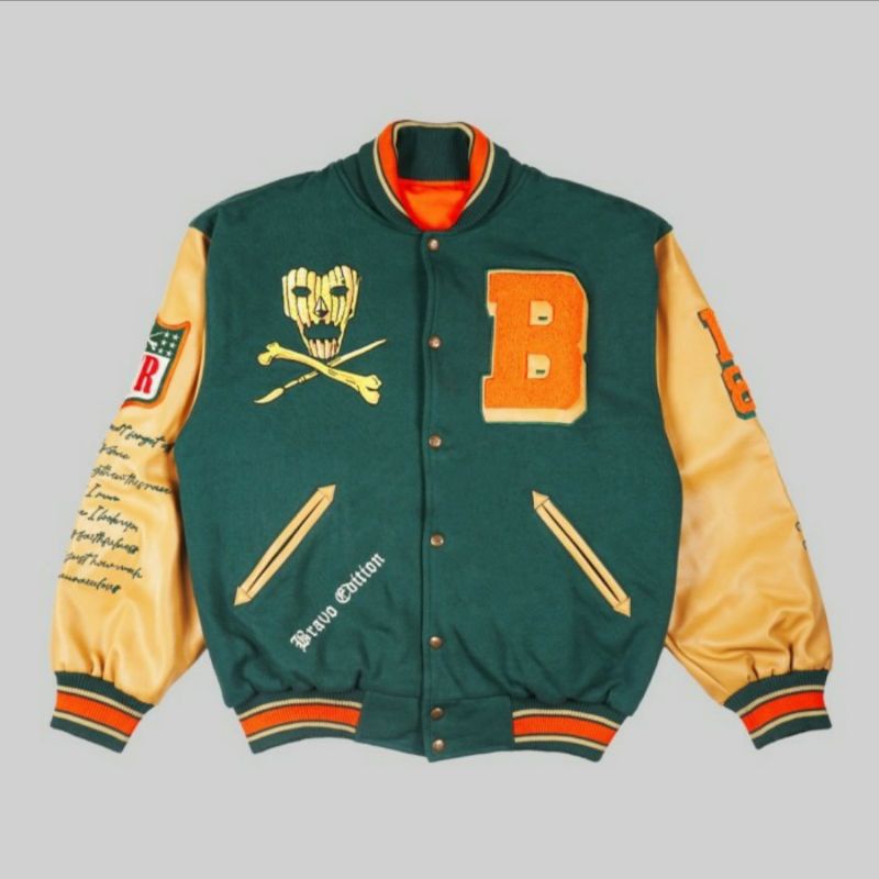 Rawtype Riot X Bryantbrian Varsity Champ Bravo Edition - M
