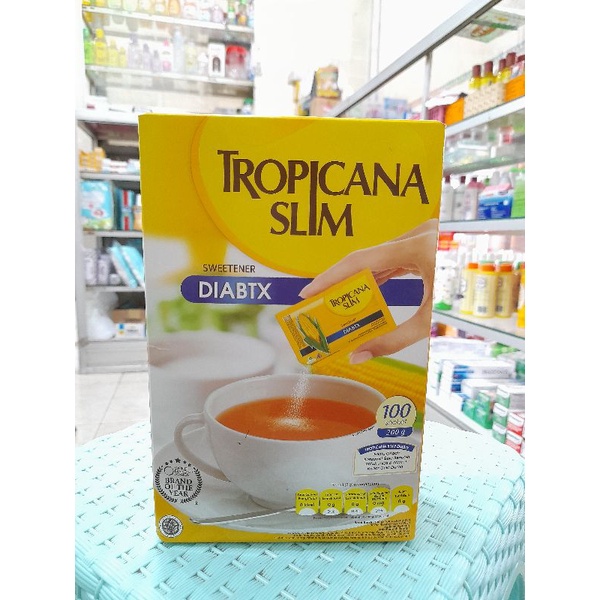 

TROPICANA SLIM Sweetener DIABTX 100sach