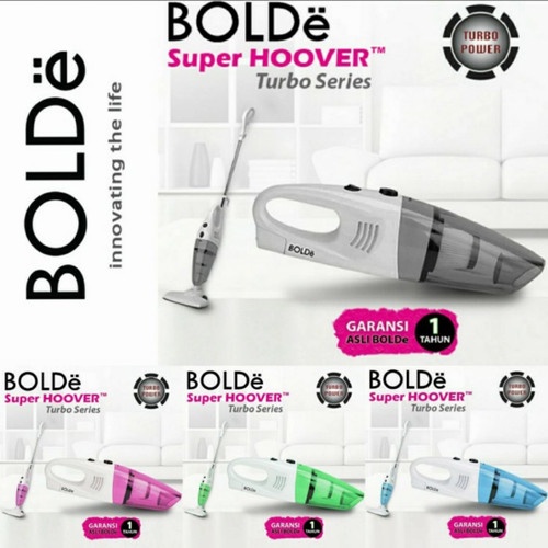 BOLDE Penyedot Penghisap Debu / Super Hoover Turbo Handheld Vacuum Cleaner HEPA Filter WARNA RANDOM  BOLDë Super Hoover Turbo