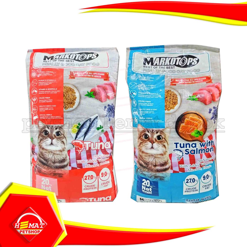 Makanan Kucing Markotops 20 Kg cat food markotop 20kg