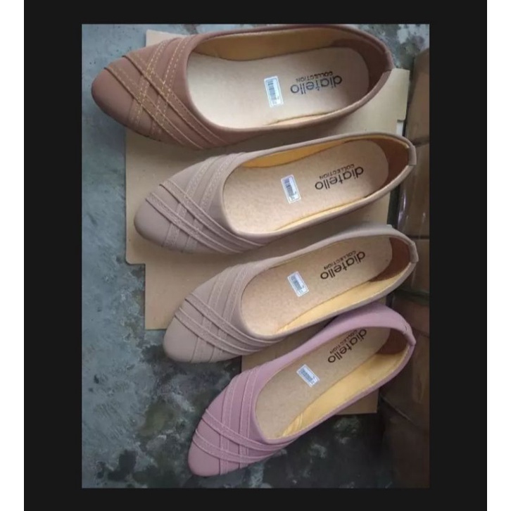 flat shoes wanita tali silang