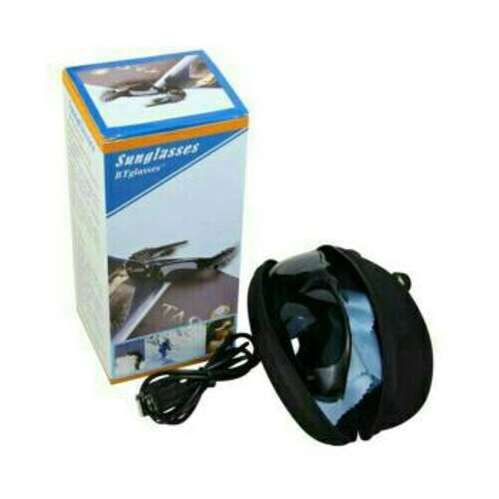 Hadir Wireless Bluetooth Sunglasses Headset Sport Stereo Mp3 Music Glasses Earphone Headphone