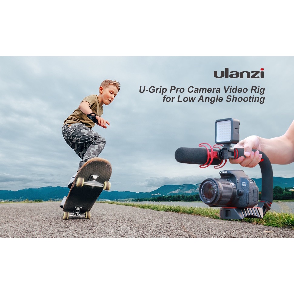 ULANZI U-Grip Pro Triple Shoe Mounts Grip - Set Bundle Edition Kit