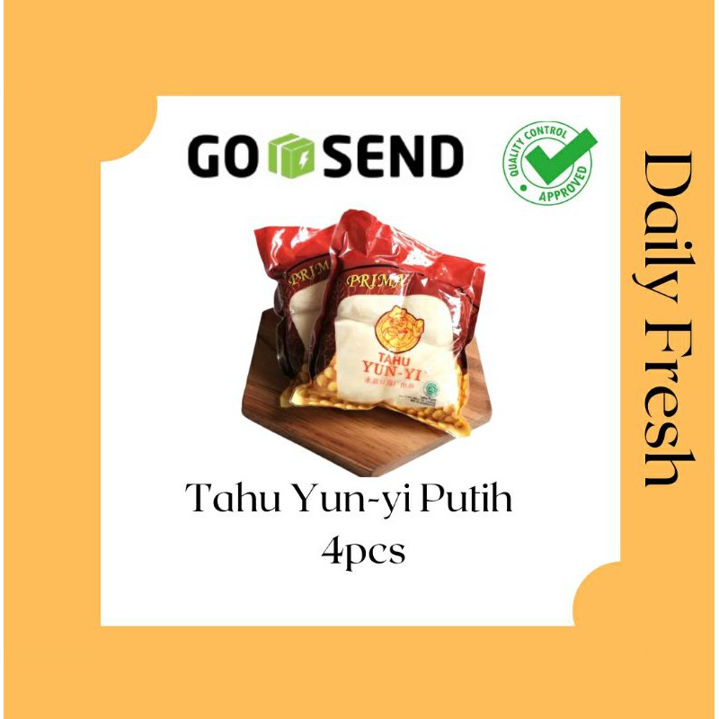 

Tahu Yun-yi Putih - Tahu Yunyi Putih Kwalitas Terjamin isi 4pcs