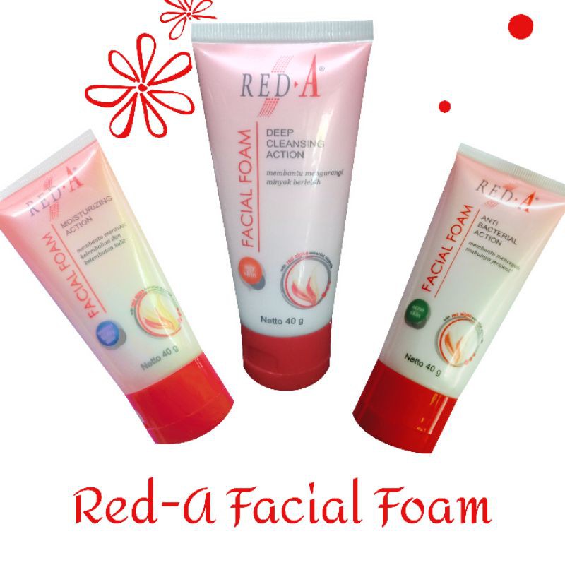 RED-A FACIAL FOAM 40 GR