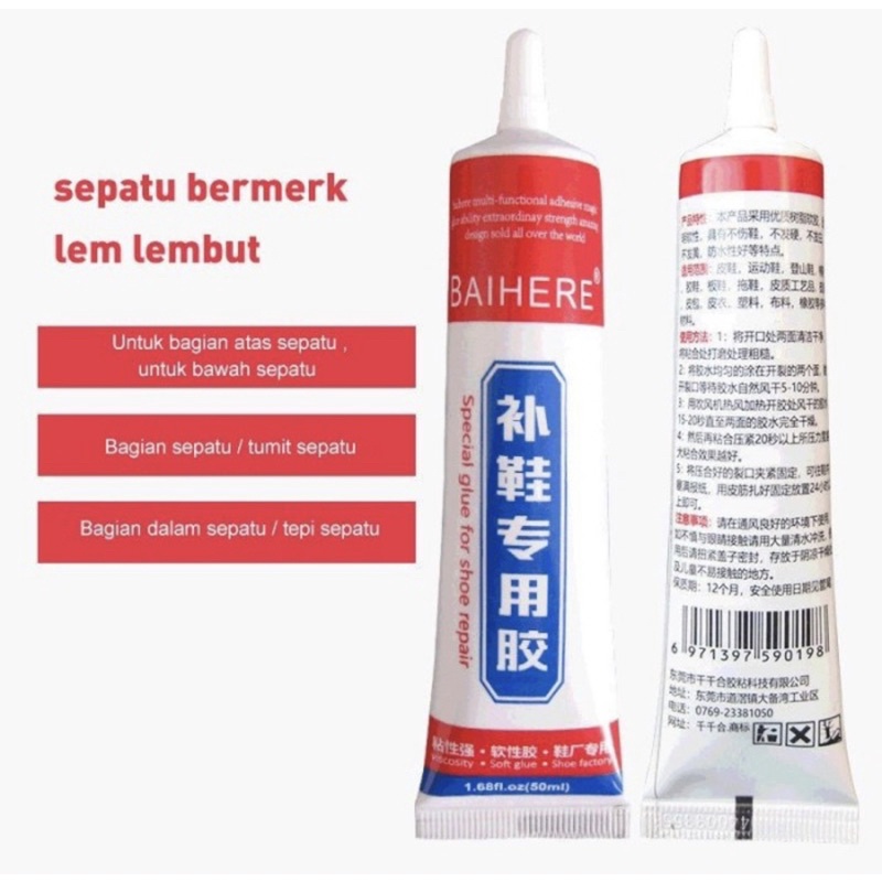 LEM SEPATU KUAT TAHAN AIR GLUE FOR SHOE REPAIR