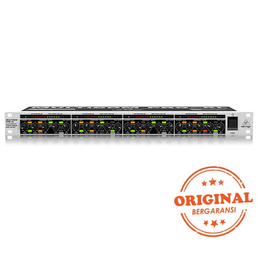 Behringer MDX4600 V2 MDX-4600 V2 4 Channel Expander Gate Compressor Peak Limiter