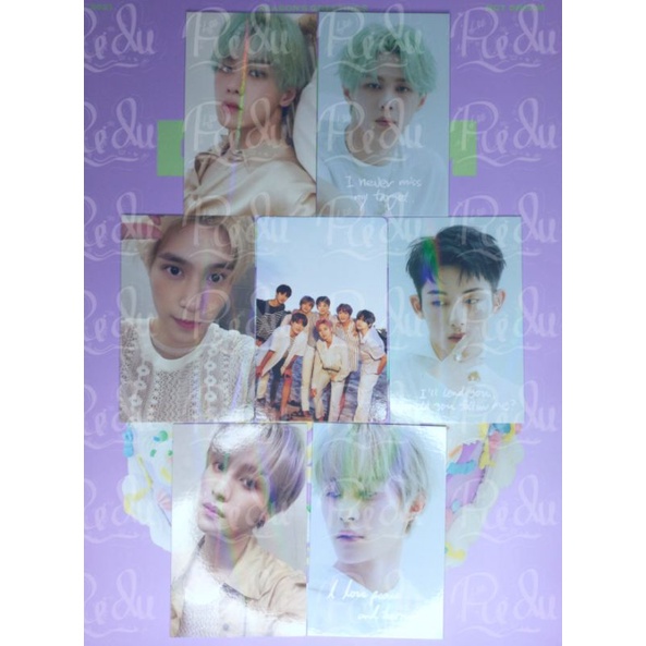TRADING CARD SG21 WAYV DREAM A DREAM VOL 1 NCT DREAM [KUN WINWIN HENDERY YANG YANG MARK RENJUN JENO 