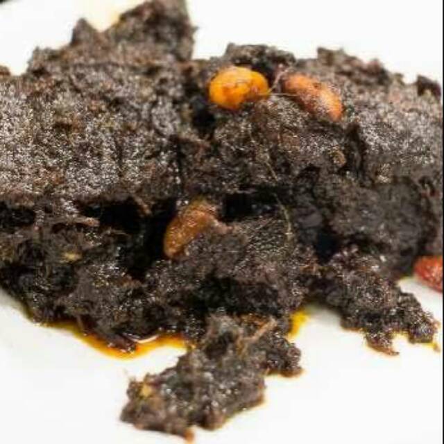

Rendang hitam solok padang sumatera barat