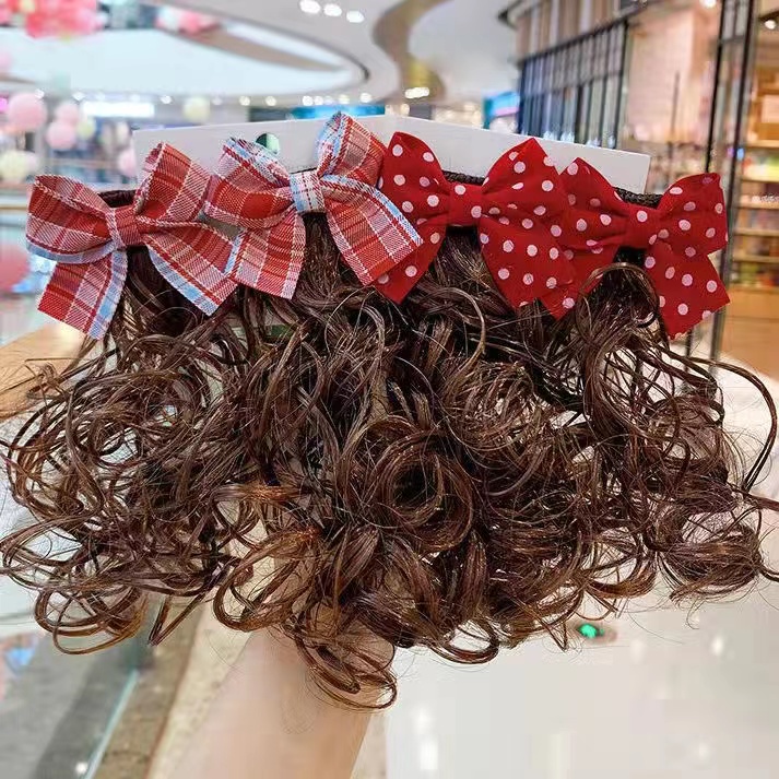 (Hello Girl)F103 2pc/Set Jepitan Wig Anak Terbaru Gaya Korea Import