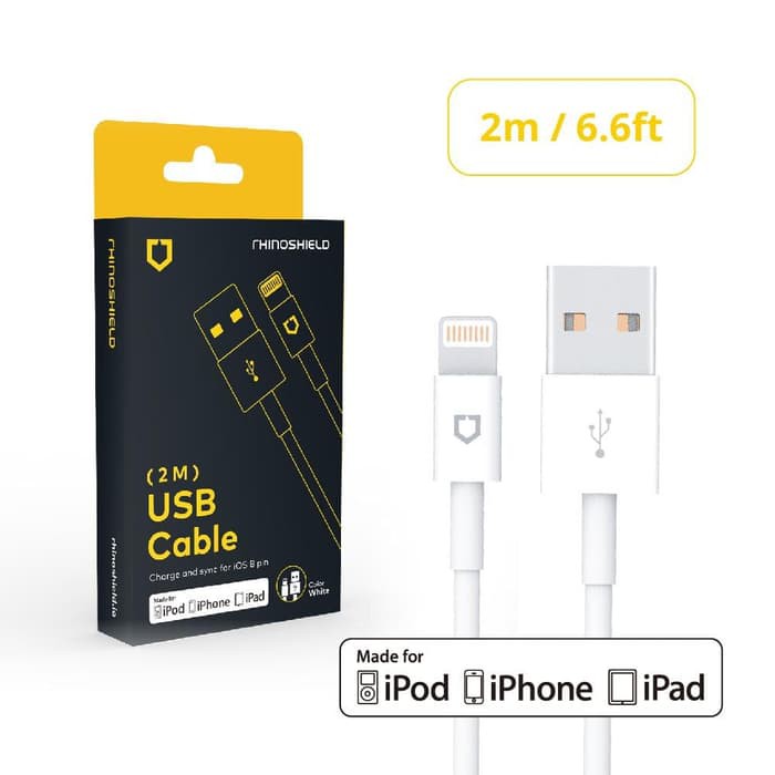 rhinoshield MFI certified to usb charging and data cable 2m