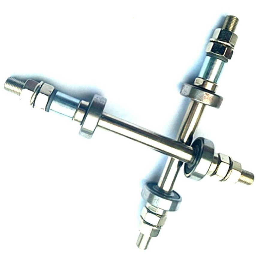 As Depan Belakang Bearing sepeda