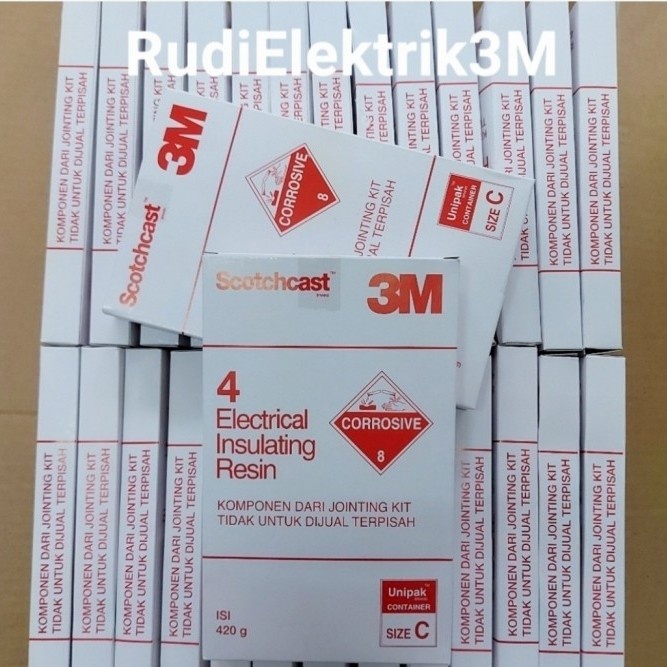 

(BISA COD) 3M Resin C 420 gram Scotchcast