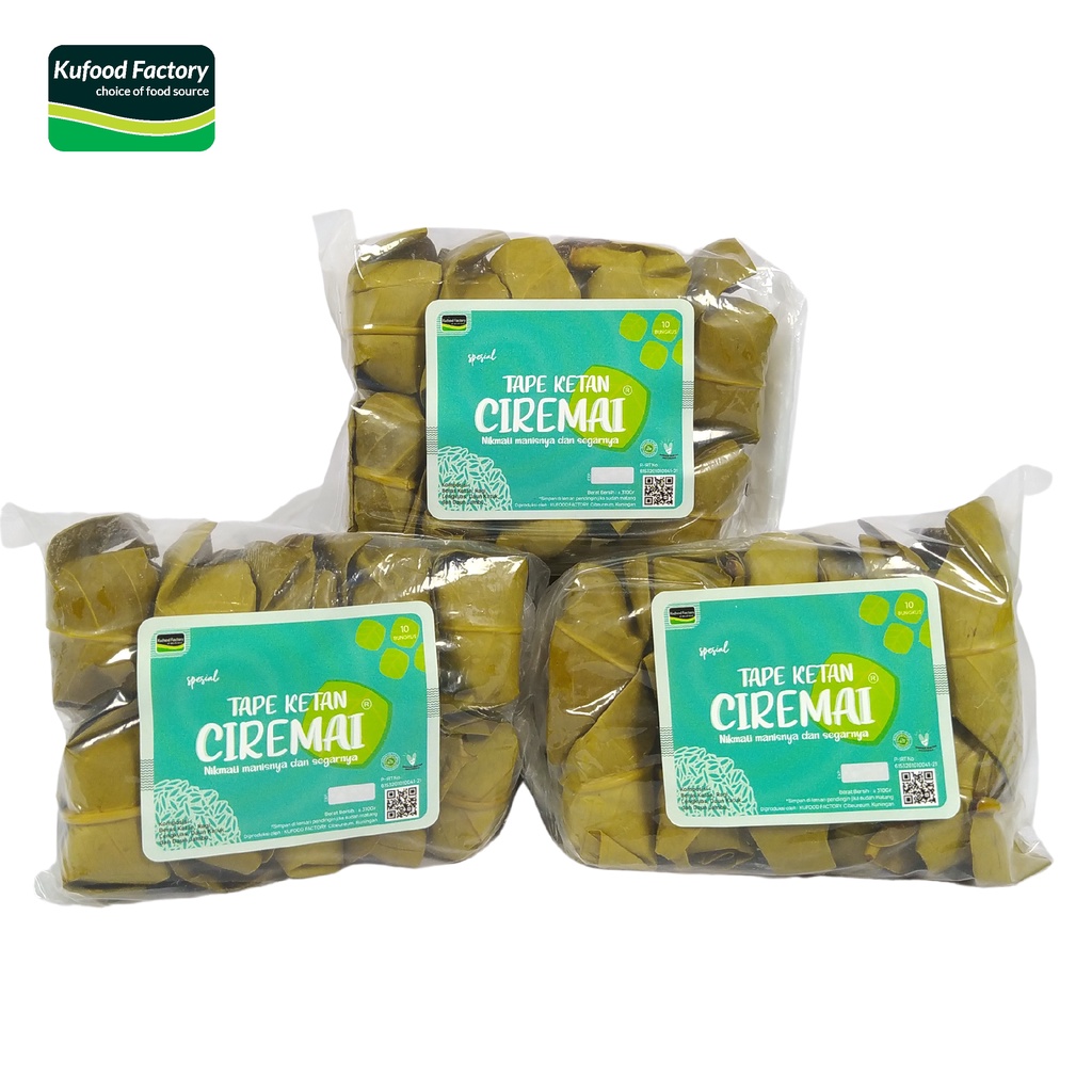 Kufood Factory Tape Ketan Ciremai isi 10 Fresh &amp; Legit